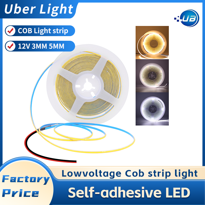 Cob Light Strip 3mm 12V