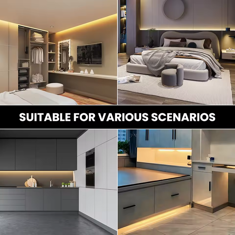 3mm Ultra-Narrow COB LED Strip – Seamless Lighting for Slim Spaces
